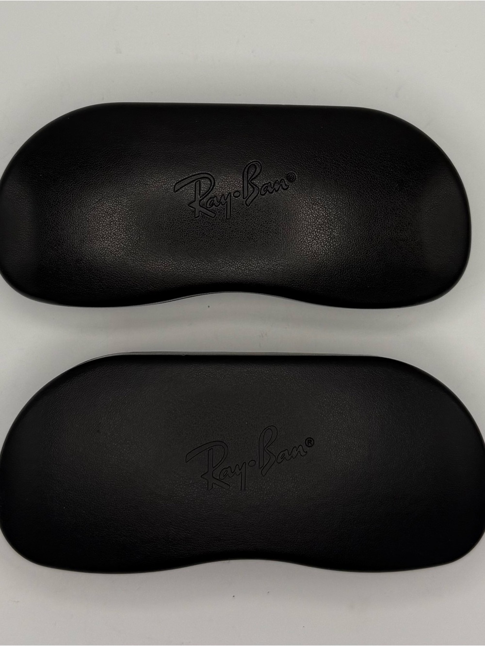 Ray-Ban Black Hard Clamshell Sunglass Cases - Set of 2